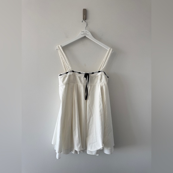 REFORMATION NWT Shai White Mini Dress 8 - Picture 2 of 4